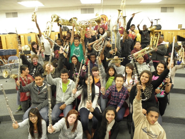 The Roosevelt High School Band